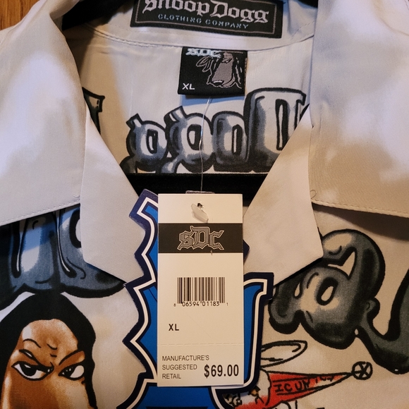 SNOOP DOGG DOG 🐕 VINTAGE BUTTON DOWN SHIRT - Picture 12 of 16